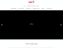 Tablet Screenshot of laneconstruct.com